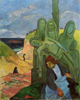 Paul Gauguin : Green Christ